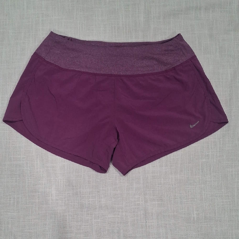 Nike Women's Deep Purple Athletic Shorts